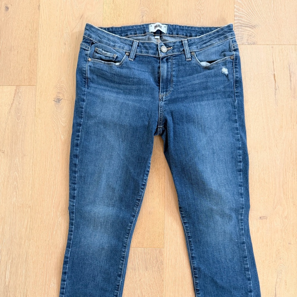 PAIGE Women's Blue Jeans